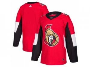 Men Adidas Ottawa Senators Blank Red Home Authentic Stitched NHL Jersey