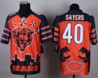 Nike Chicago Bears #40 Gale Sayers Jerseys(Style Noble Fashion Elite)