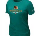 Women Cincinnati Bengals light Green T-Shirt