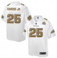 Nike Denver Broncos #25 Chris Harris Jr White Men NFL Pro Line Super Bowl 50 Fashion Game Jersey