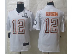 2014 Pro Bowl Nike Cleveland Browns #12 Gordon white Jerseys(Elite)