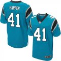 Nike Carolina Panthers #41 Roman Harper blue Jerseys(Elite)