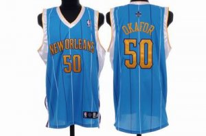 nba New Orleans Hornets #50 OKAFOR blue