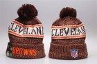 Browns 2018 NFL Sideline Brown Knit Hat YP