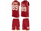 Mens Nike Kansas City Chiefs #89 Gavin Escobar Limited Red Rush NFL Jersey