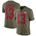 Nike Giants #13 Odell Beckham Jr. Youth Olive Salute To Service Limited Jersey