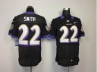 Nike Baltimore Ravens #22 smite black jerseys[Elite Art Patch]