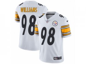 Mens Nike Pittsburgh Steelers #98 Vince Williams Vapor Untouchable Limited White NFL Jersey