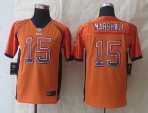 Youth 2014 New Nike Chicago Bears #15 Marshall Orange Jerseys(Drift Fashion)