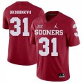 Oklahoma Sooners #31 Obo Okoronkwo Red College Football Jersey