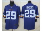 Nike NFL Minnesota Vikings #29 Xavier Rhodes Purple Jerseys[Limited]