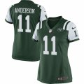 Women's Nike New York Jets #11 Robby Anderson Limited Green Team Color NFL Jersey