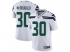 Mens Nike Seattle Seahawks #30 Bradley McDougald Vapor Untouchable Limited White NFL Jersey