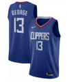 Clippers #13 Paul George Blue Nike Swingman Jersey