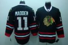 nhl chicago blackhawks #11 madden black[3rd]