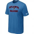 Atlanta Falcons Heart & Soull T-Shirt light Blue