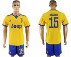 2017-18 Juventus 15 BARZAGLI Away Soccer Jersey