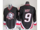 NHL Buffalo Sabres #9 Derek Roy Black CCM Throwback Stitched Jerseys