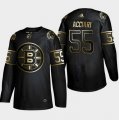 Bruins #55 Noel Acciari Black Gold Adidas Jersey