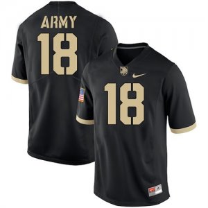 Army Black Knights 18 Blake Wilson Black College Football Jersey