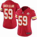 Women's Nike Kansas City Chiefs #59 Justin March-Lillard Limited Red Rush NFL Jersey