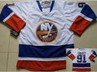 nhl New York Islanders #91 John Tavares white