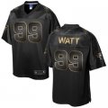 Nike Houston Texans #99 J.J. Watt Black Gold Collection Jersey(Game)