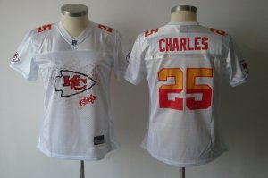 women nfl kansas city chiefs #25 charles white[2011 fem fan]