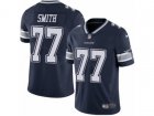 Youth Nike Dallas Cowboys #77 Tyron Smith Vapor Untouchable Limited Navy Blue Team Color NFL Jersey