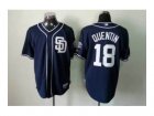 mlb jerseys san diego padres #18 quentin blue