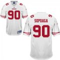 nfl San Francisco 49ers #90 Isaac Sopoaga White