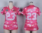 Nike Women Houston Texans #23 Arian Foster Salute to Service New Pink Camo jerseys