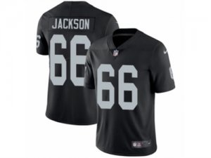 Mens Nike Oakland Raiders #66 Gabe Jackson Vapor Untouchable Limited Black Team Color NFL Jersey