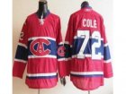 NHL Montreal Canadiens #72 Erik Cole Red NHL Jerseys(CA)