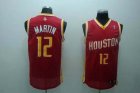 nba fans houston rockets #12 martin swingman red