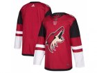 Men Adidas Phoenix Coyotes Blank Maroon Home Authentic Stitched Custom Jersey