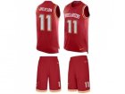 Nike Tampa Bay Buccaneers #11 DeSean Jackson Red Team Color Mens Stitched NFL Limited Tank Top Suit Jersey