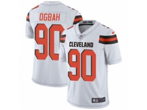 Nike Cleveland Browns #90 Emmanuel Ogbah Vapor Untouchable Limited White NFL Jersey