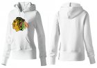 NHL Women Chicago Blackhawks Logo Pullover Hoodie 29