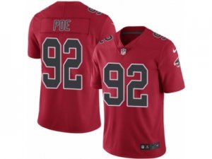 Mens Nike Atlanta Falcons #92 Dontari Poe Limited Red Rush NFL Jersey