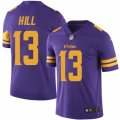 Youth Nike Minnesota Vikings #13 Shaun Hill Limited Purple Rush NFL Jersey