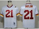 NFL Washington Redskins #21 Sean Taylor white Throwback Jerseys