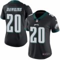 Women's Nike Philadelphia Eagles #20 Brian Dawkins Limited Black Rush NFL Jersey