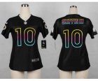 Nike women jerseys washington redskins #10 robert griffin iii black[nike fashion]