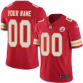 Nike Kansas City Chiefs Customized Red Team Color Vapor Untouchable Limited Player NFL Jersey