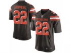 Mens Nike Cleveland Browns #22 Jabrill Peppers Game Brown Team Color NFL Jersey