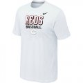 Nike MLB Cincinnati Reds 2014 Home Practice T-Shirt - White