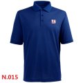 Nike New York Giants Players Performance Polo -Blue