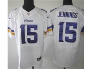 Nike Minnesota Vikings #15 Greg Jennings White Jerseys(Elite)