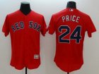 Boston Red Sox #24 David Price Red Flexbase Authentic Collection Stitched Baseball Jersey